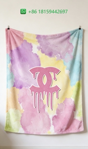 Chanel Throw Blankets